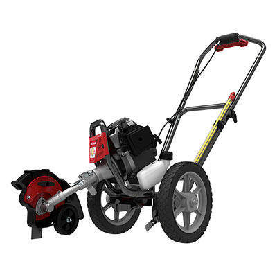 SWSTM4317 Mower with SWSTMEA Edger Attachment